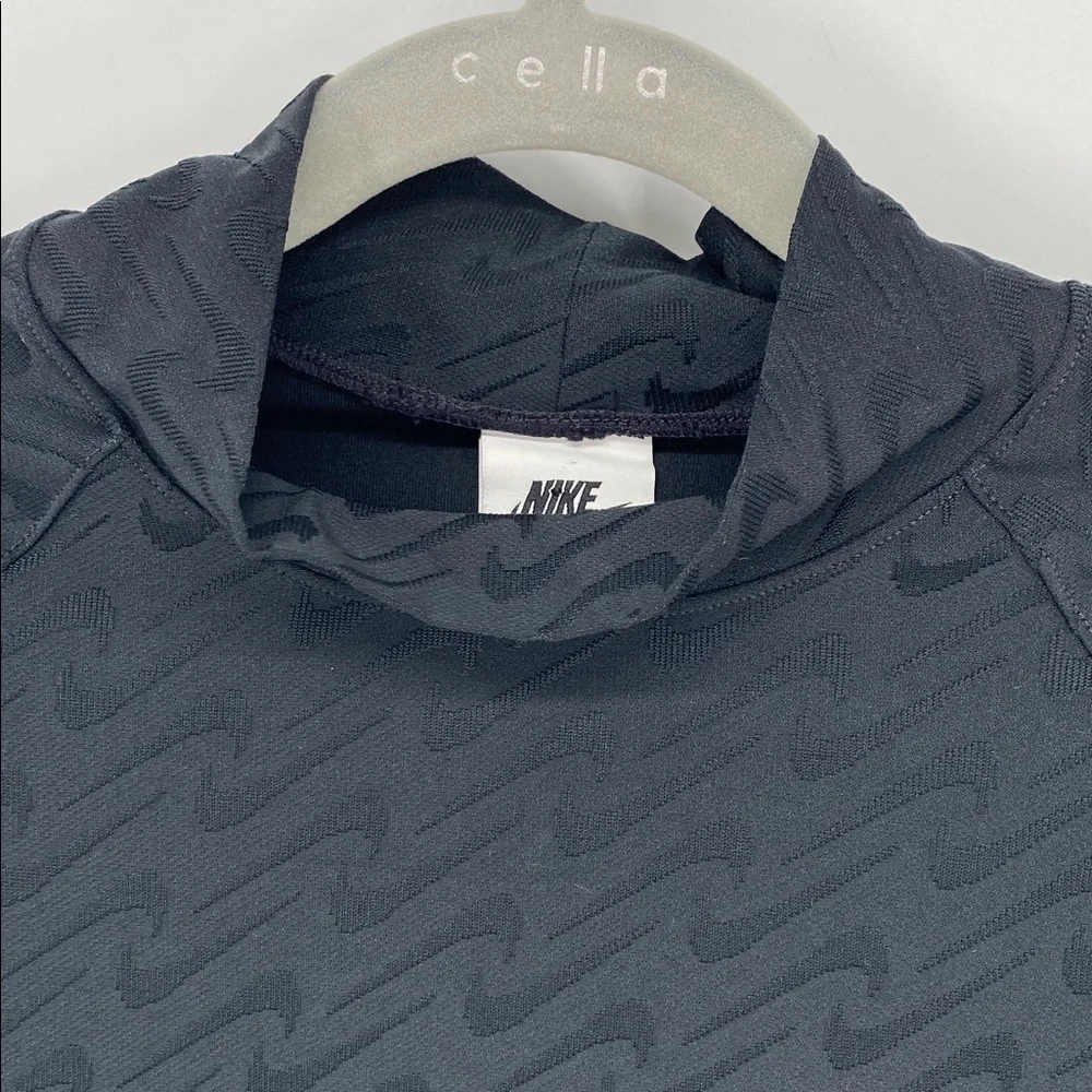 Nike Sportswear Icon Clash Mock Neck Long Sleeve Top Women's Size Small